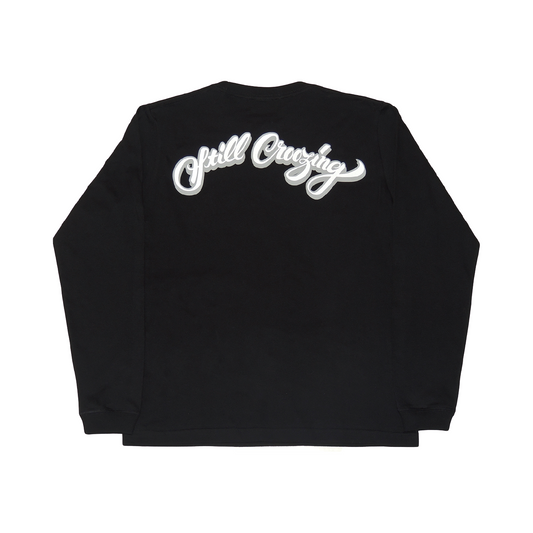 CROOZE Still Croozing Long Sleeve Tee -ブラック