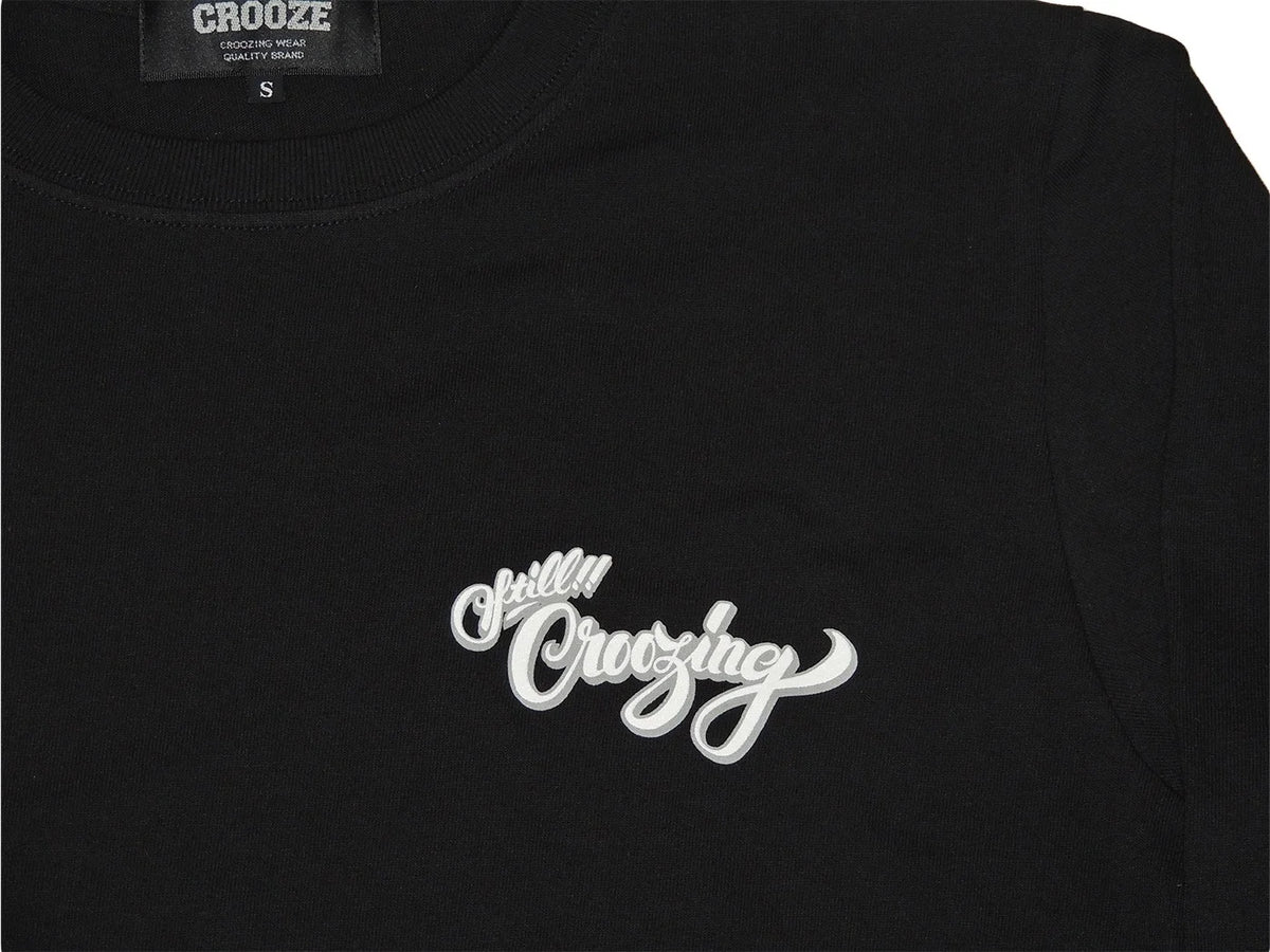 CROOZE Still Croozing Long Sleeve Tee -ブラック