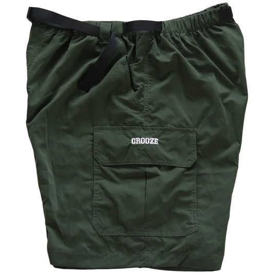 CROOZE Nylon Cargo Shorts -グリーン