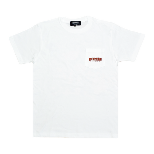 CROOZE x Drue Egg Pocket Tee -ホワイト