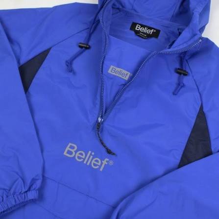 Belief NYC Sports Logo Anorak -ロイヤルブルー