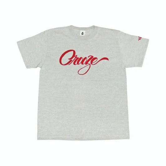 CROOZE Script Tee -グレー