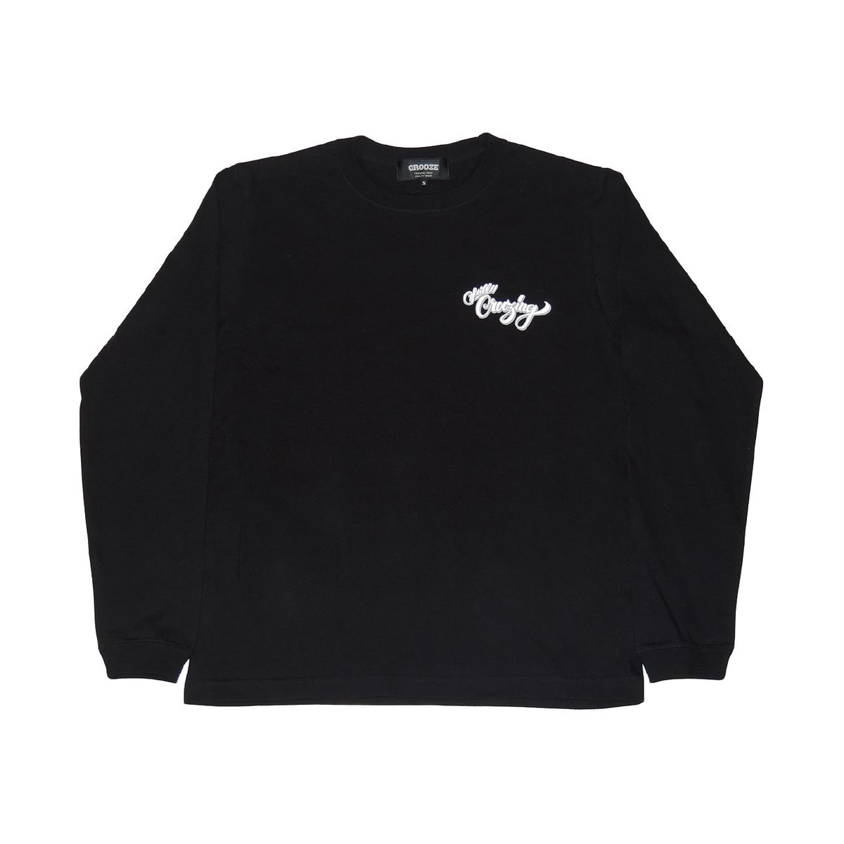 CROOZE Still Croozing Long Sleeve Tee -ブラック