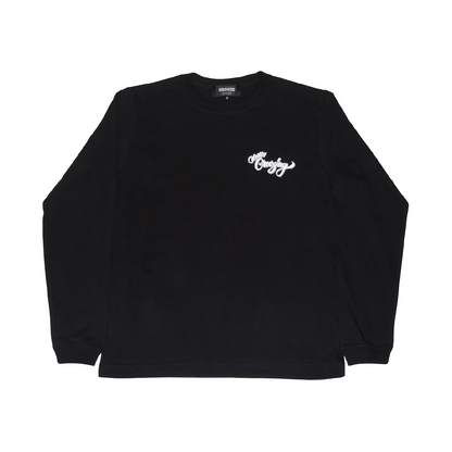 CROOZE Still Croozing Long Sleeve Tee -ブラック