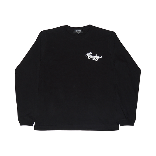CROOZE Still Croozing Long Sleeve Tee -ブラック