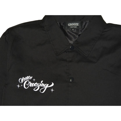 CROOZE Still Crooing Coaches Jacket -ブラック