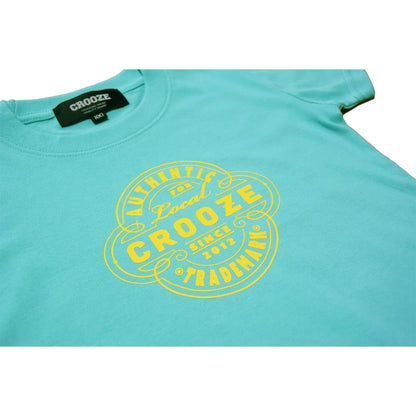 CROOZE Kid's Trade Mark Tee -ミントグリーン