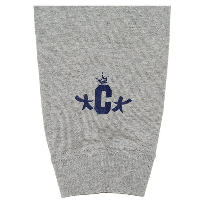 CROOZE Paisley Long Sleeve Tee -グレー