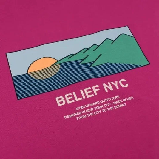 Belief NYC Horizon Tee -ベリー