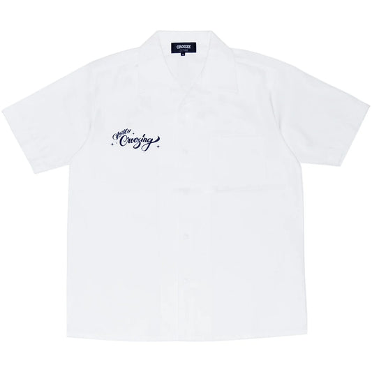 CROOZE Still Croozing Open Color Shirt -ホワイト