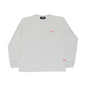 CROOZE Script Long Sleeve Tee -アッシュ