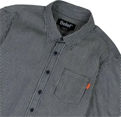 Belief NYC Union S/S Button Up -レールロードデニム