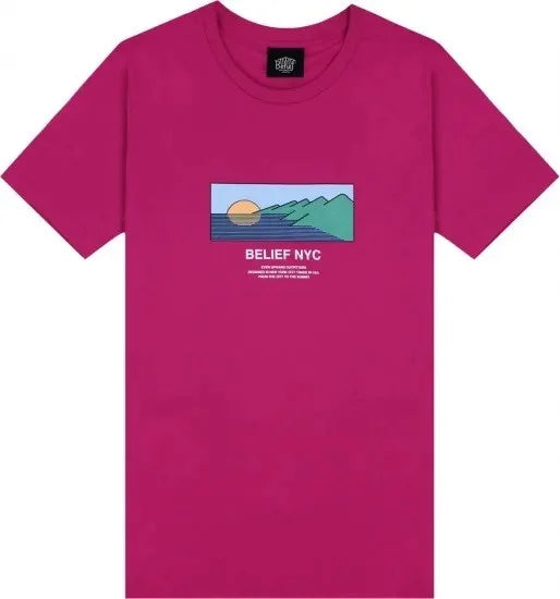 Belief NYC Horizon Tee -ベリー