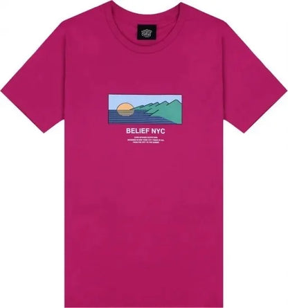 Belief NYC Horizon Tee -ベリー