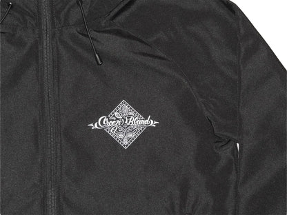 CROOZE Paisley Shell Parka -ブラック
