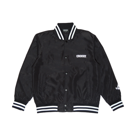 CROOZE Classic Stadium Nylon Jacket -ブラック