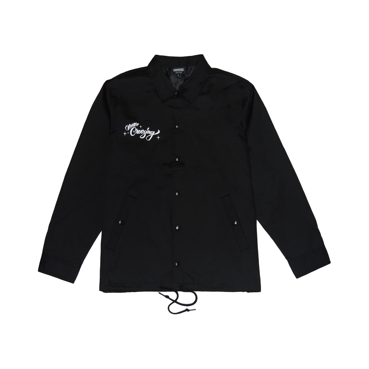 CROOZE Still Crooing Coaches Jacket -ブラック