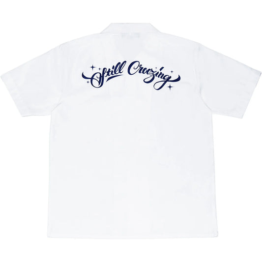 CROOZE Still Croozing Open Color Shirt -ホワイト
