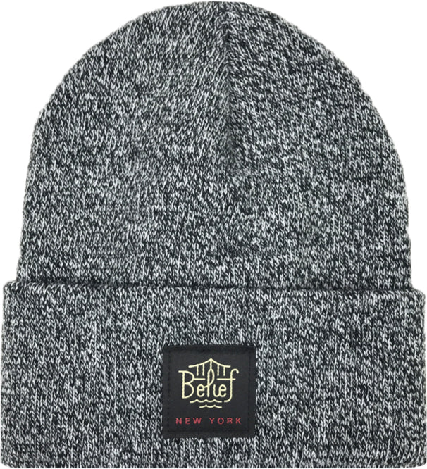 Belief NYC Triboro Beanie -ゼブラマール