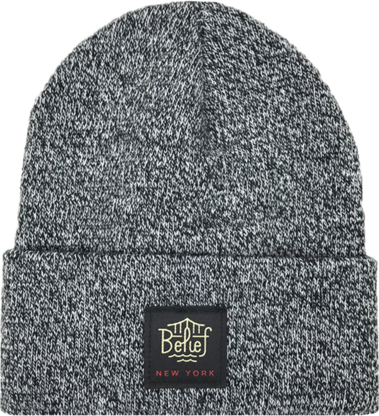 Belief NYC Triboro Beanie -ゼブラマール
