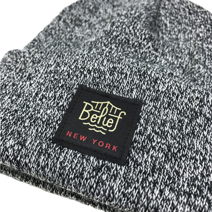 Belief NYC Triboro Beanie -ゼブラマール