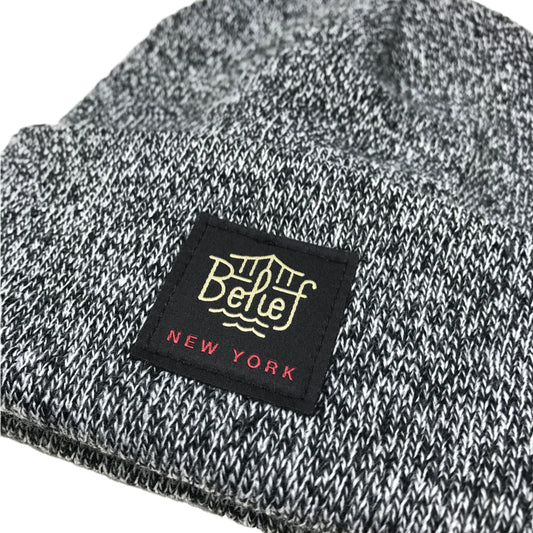 Belief NYC Triboro Beanie -ゼブラマール