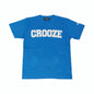 CROOZE Classic Logo Tee -ミディアムブルー