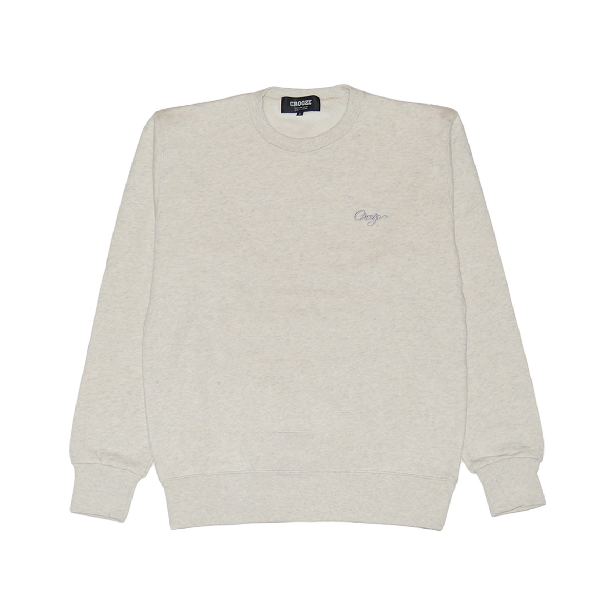 CROOZE Script Logo Crewneck -オートミール