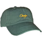 CROOZE Script Logo Cap -グリーン