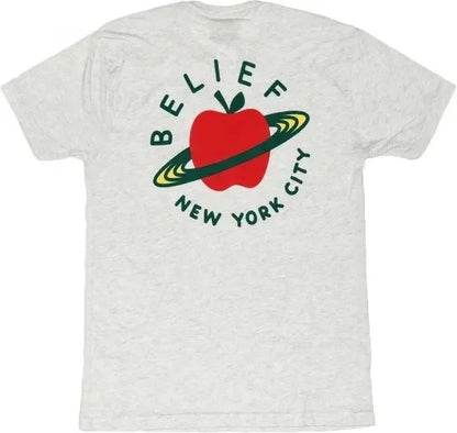 Belief NYC City Space Tee -アッシュヘザー