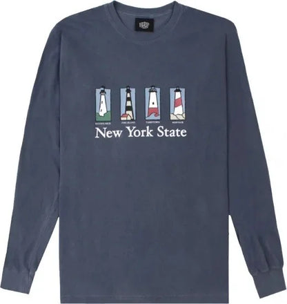 Belief NYC Souvenir Long Sleeve Tee -ブラック