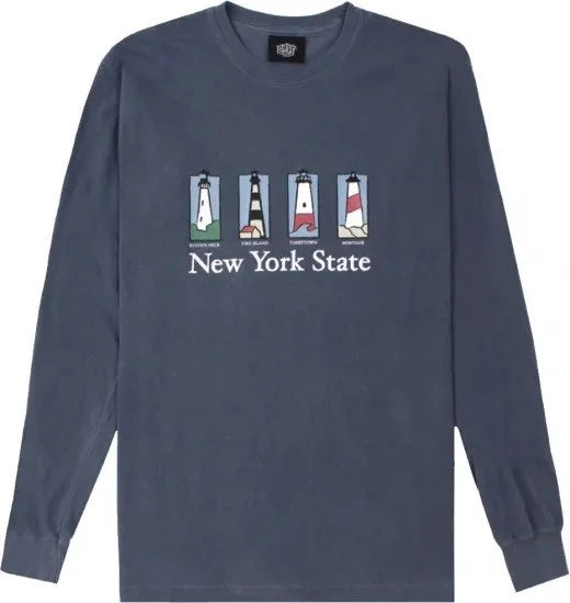 Belief NYC Souvenir Long Sleeve Tee -ブラック