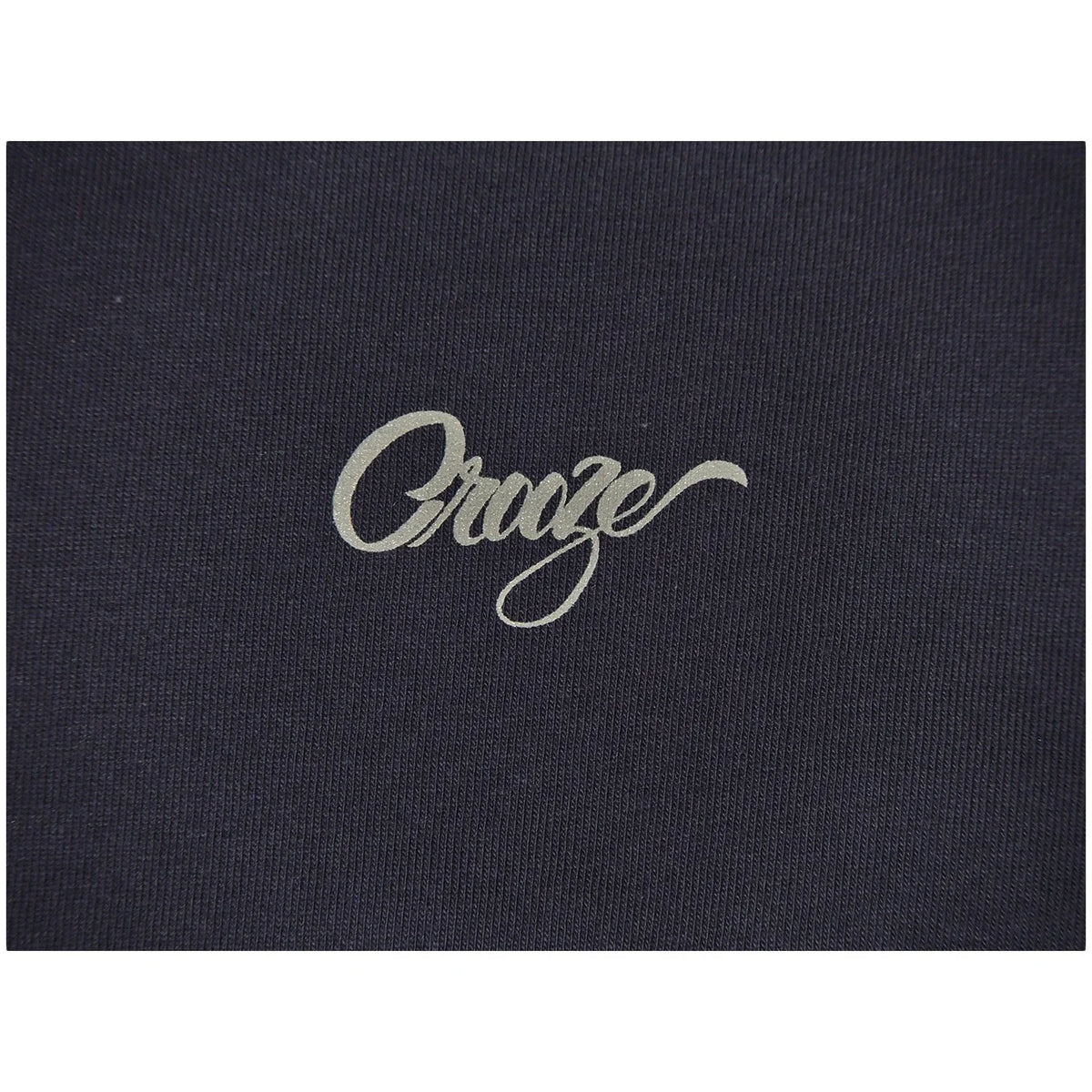 CROOZE Script Long Sleeve Tee -ネイビー