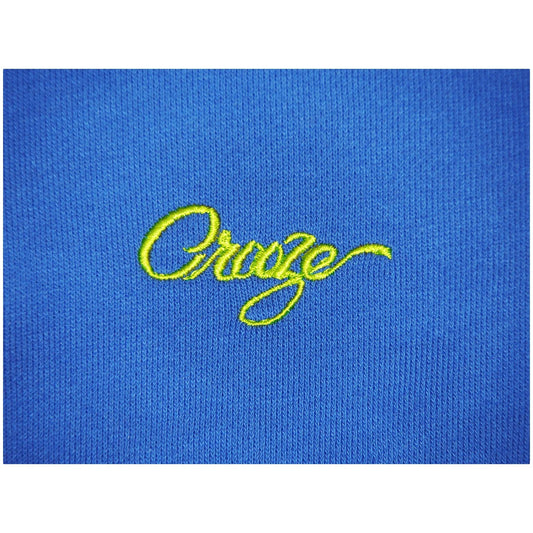 CROOZE Script Logo Crewneck -ロイヤルブルー