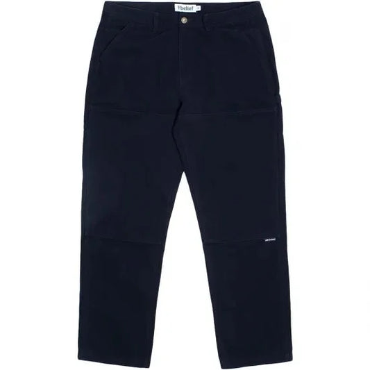 Belief NYC Double Knee Carpenter Pant -ネイビーウォッシュ