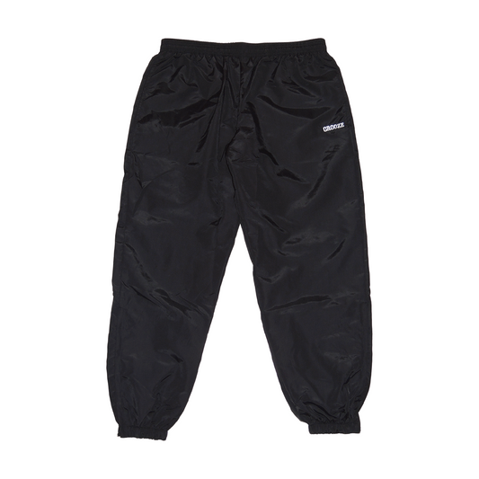 CROOZE Classic Nylon Track Pants -ブラック