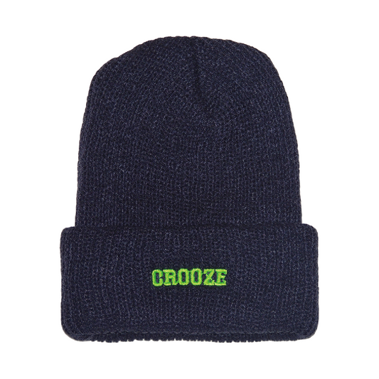 CROOZE Classic Logo Beanie -ネイビー