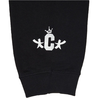 CROOZE Drip Logo Long Sleeve Tee -ブラック