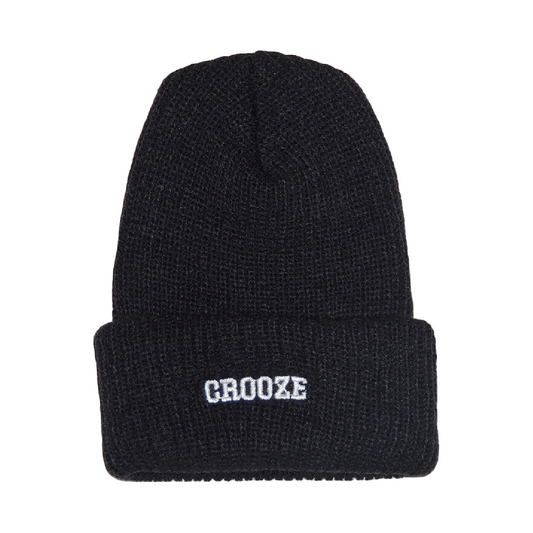 CROOZE Classic Logo Beanie -ブラック