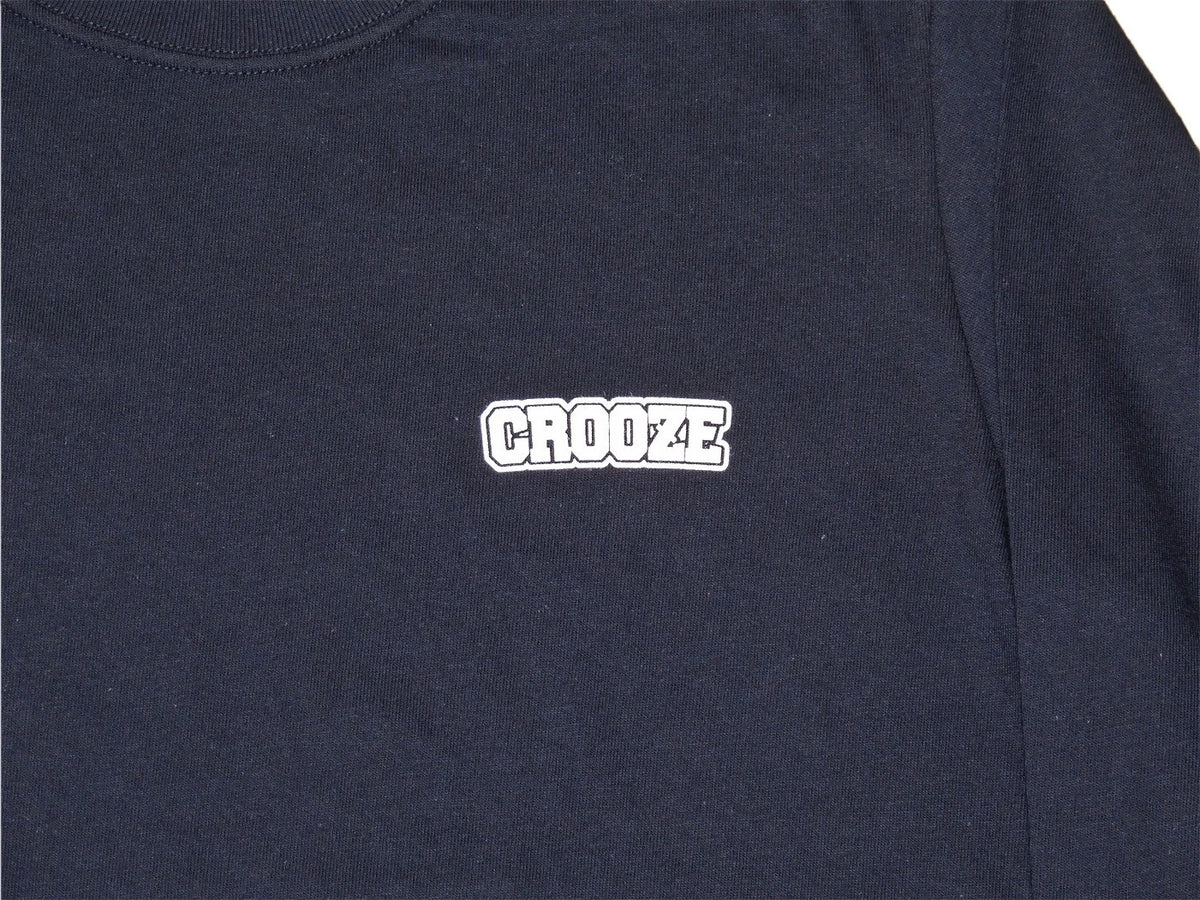 CROOZE Classic Long Sleeve Tee -ネイビー