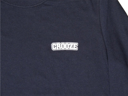 CROOZE Classic Long Sleeve Tee -ネイビー