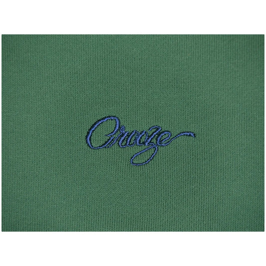 CROOZE Script Logo Crewneck -グリーン