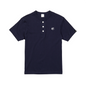 CROOZE O/E Logo Henley Neck Tee -ブラック