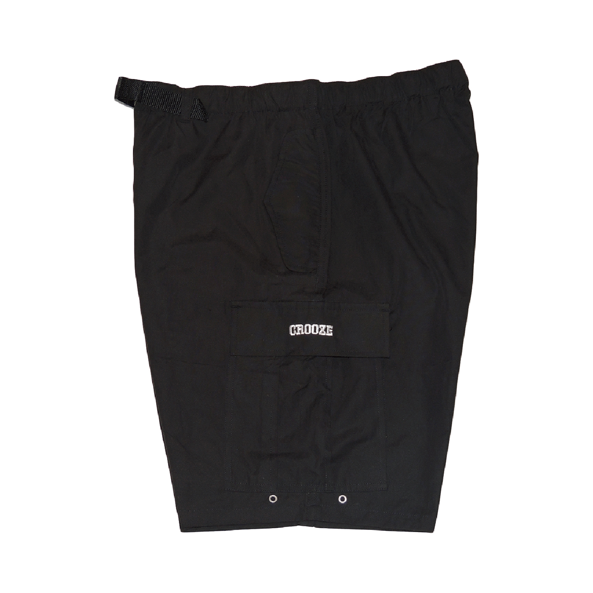 CROOZE Nylon Cargo Shorts -ブラック