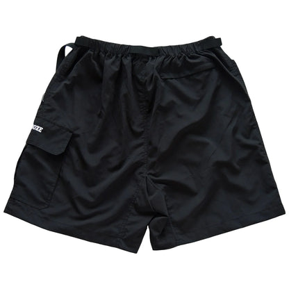 CROOZE Nylon Cargo Shorts -ブラック