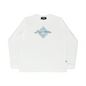CROOZE Paisley Long Sleeve Tee -ホワイト
