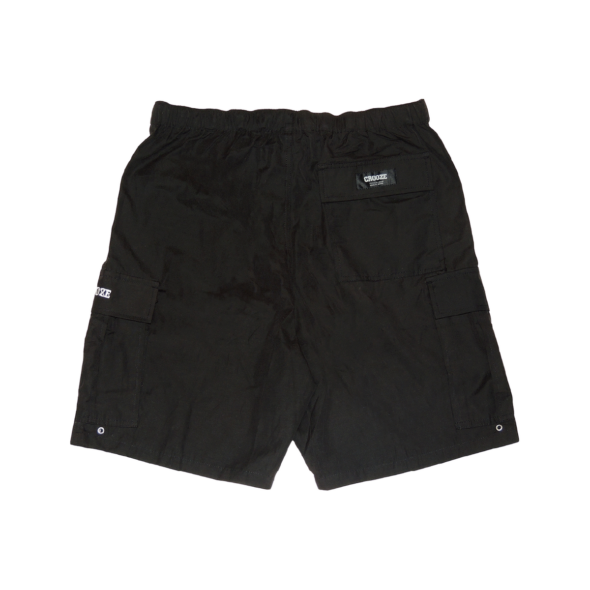 CROOZE Nylon Cargo Shorts -ブラック