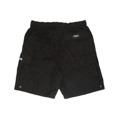 CROOZE Nylon Cargo Shorts -ブラック