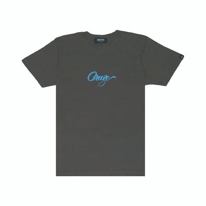 script logo tee  -チャコール