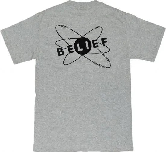 Belief NYC Physics Pocket Tee -グレー